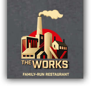 Eat at the works